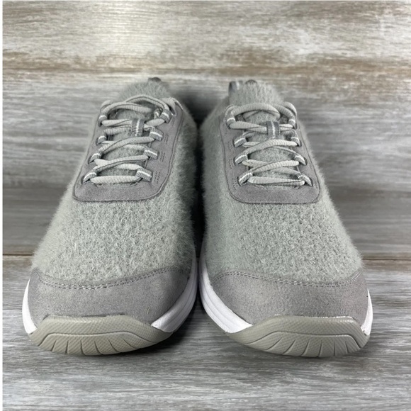 ortho Feet Shoes - Orthofeet Womens 989 Coral Wool Grey Comfort Athletic Sneakers Size 7.5